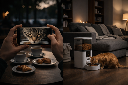 FeedFellow™ Smart Pet Camera Feeder