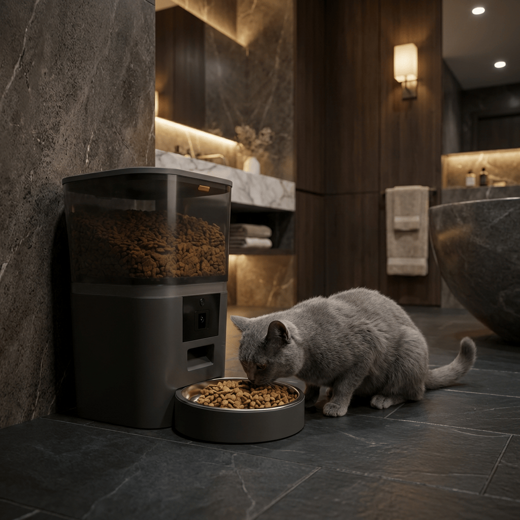 FeedFellow™ Smart Pet Camera Feeder